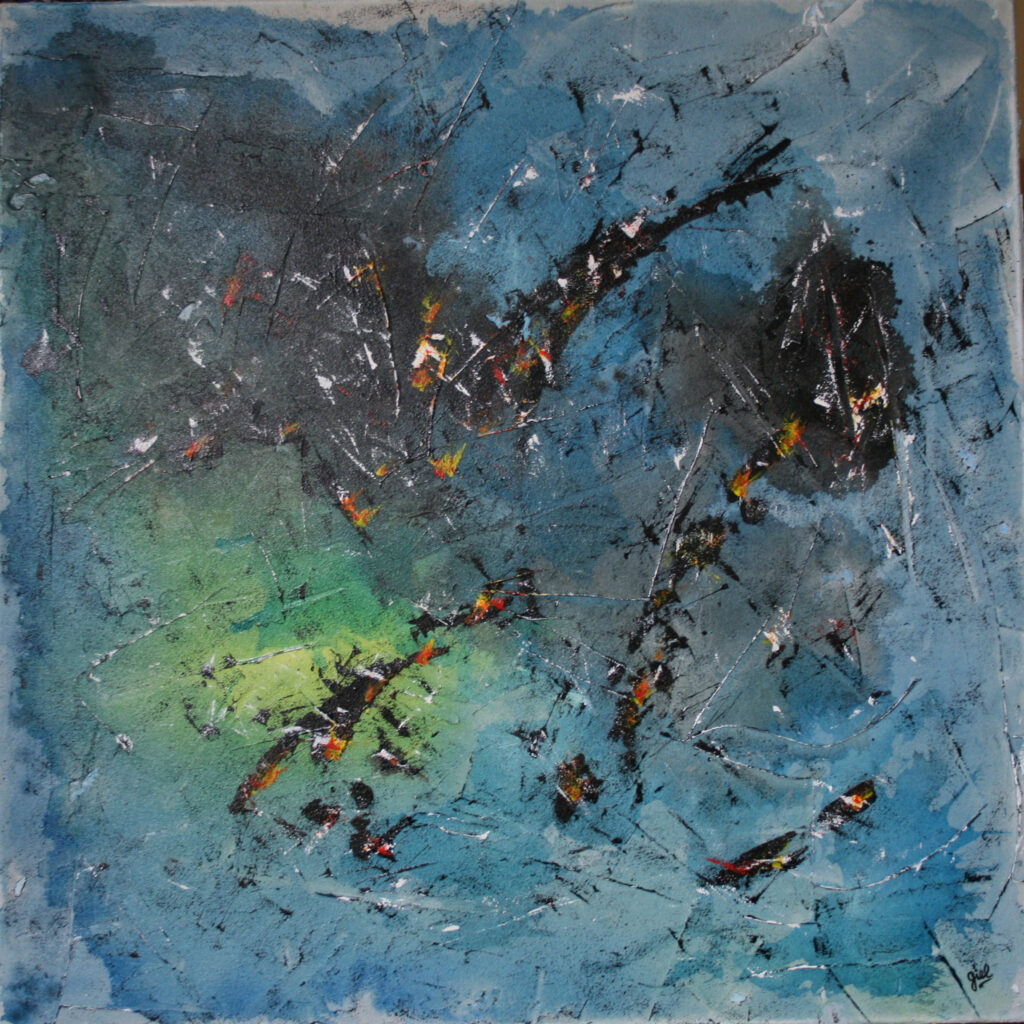218-LES-OISEAUX-2007-MIXTE-SUR-TOILE-100-x-100.-2007