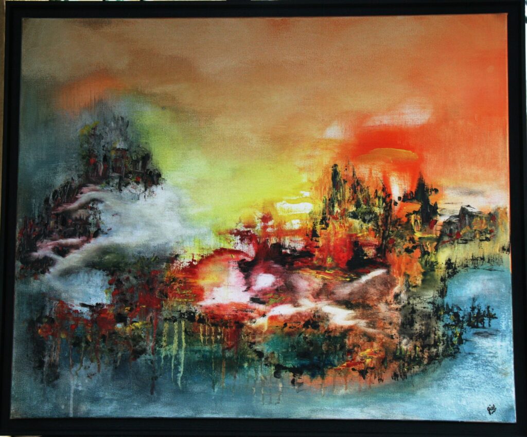 LE-CHATEAU-DES-BRUMES-2009-HUILE-SUR-TOILE-60-x-73