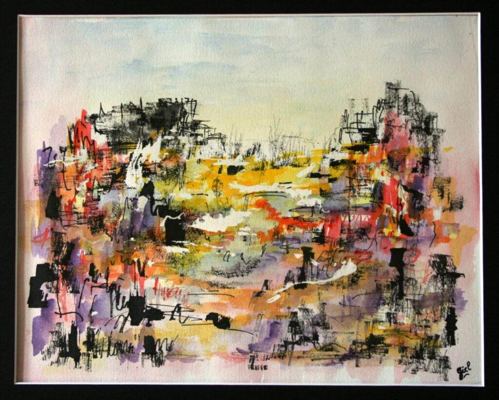 LE-PETIT-PORT-2009-AQUARELLE-SUR-PAPIER-29-x-23