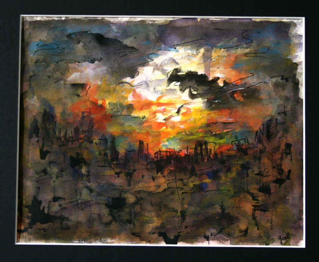 ORAGE-SUR-LA-VILLE-2009-AQUARELLE-SUR-PAPIER-29-x-23