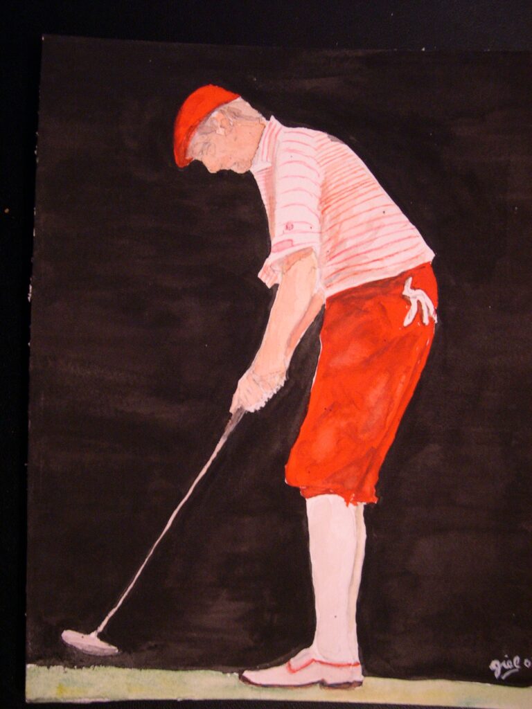 PEN STEWART - aquarelle/papier