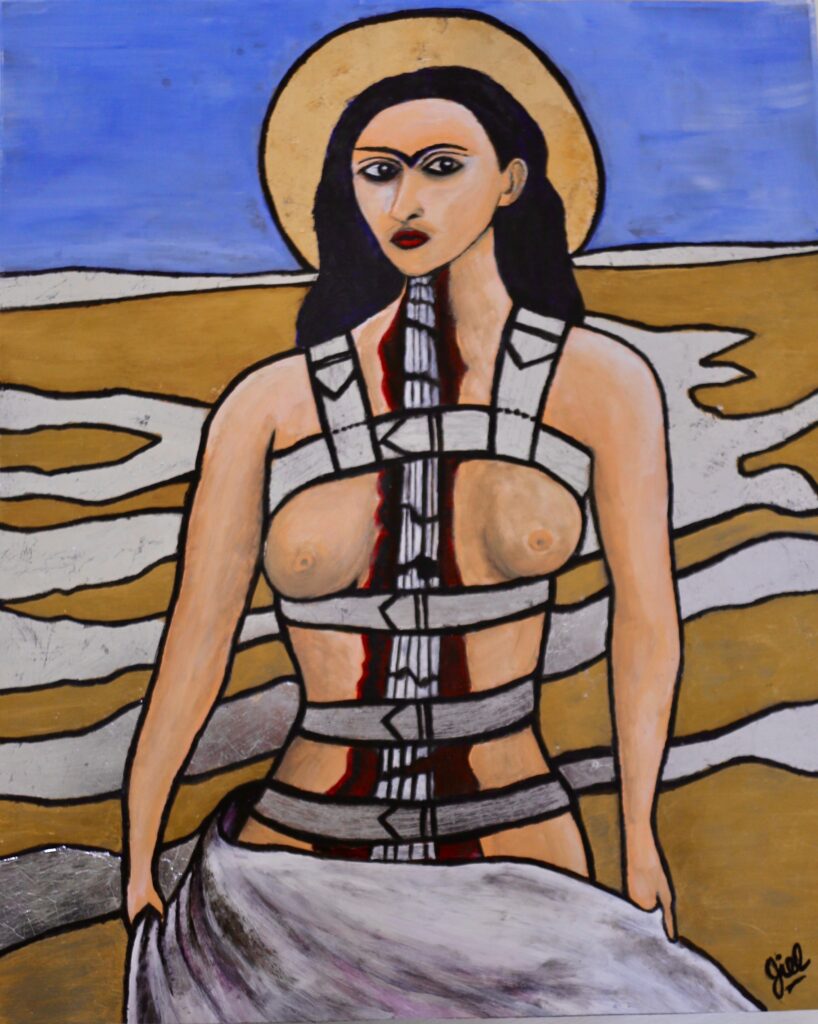 FRIDA - mixte/toile