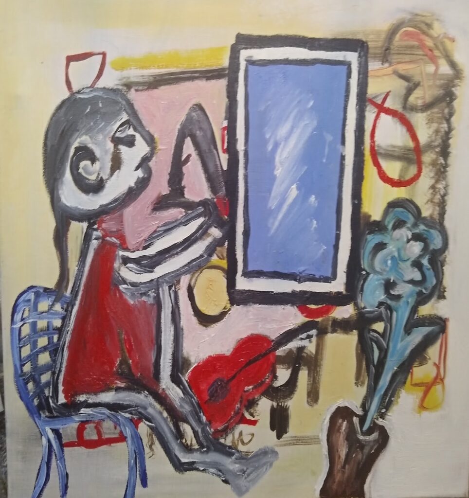 MIROIR - mixte/toile
